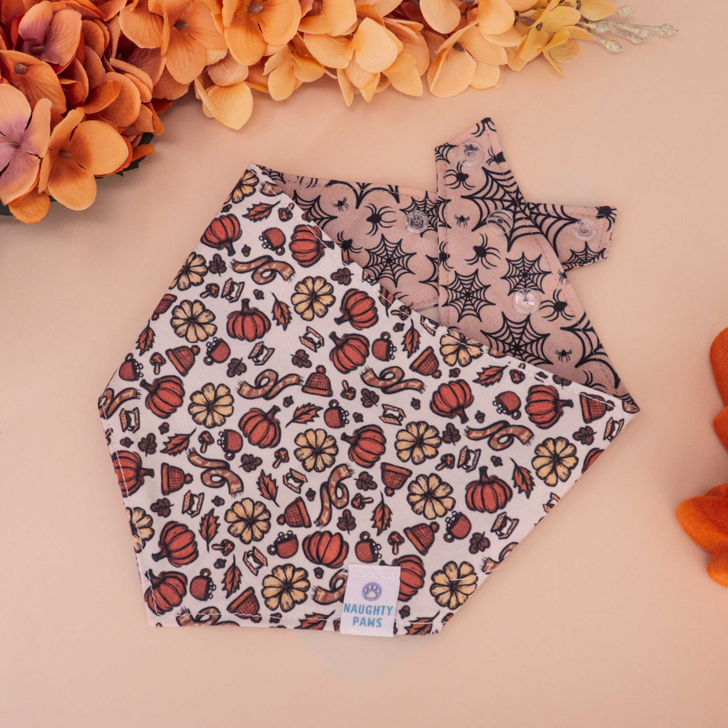 "Harvest Market" Reversible Bandana