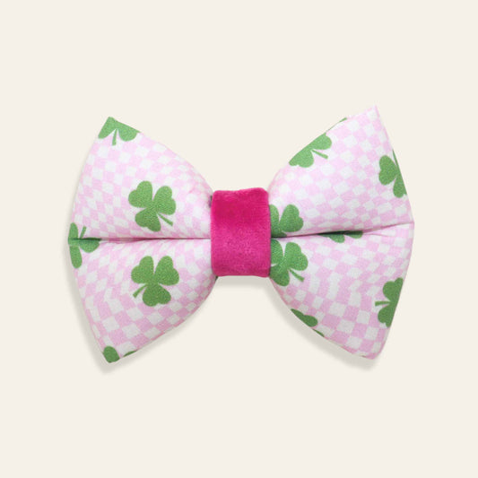 "Pixie Clover" Puffy Bowtie