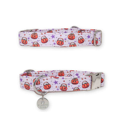 "Moonlit Pumpkins" Collar