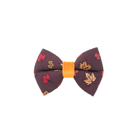 "Falling Leaves" Puffy Bow Tie