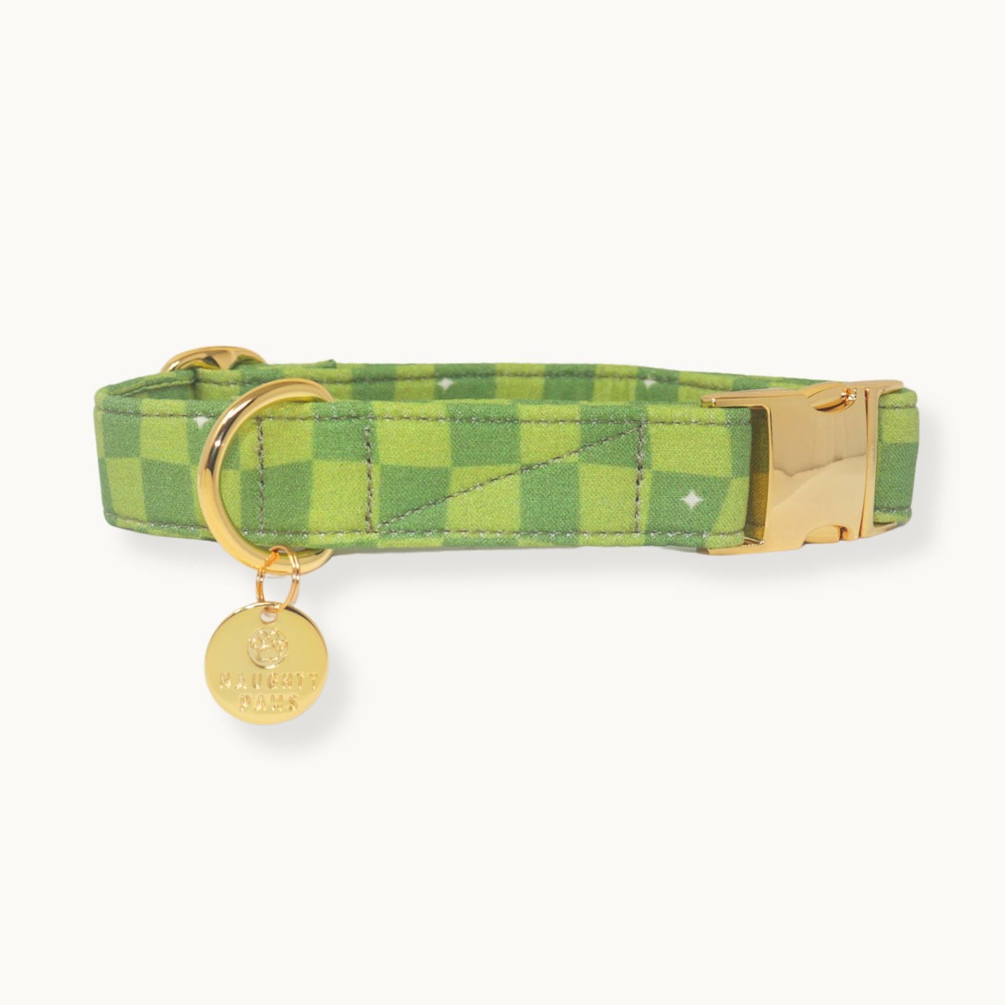 "Kiwi Grid" Collar