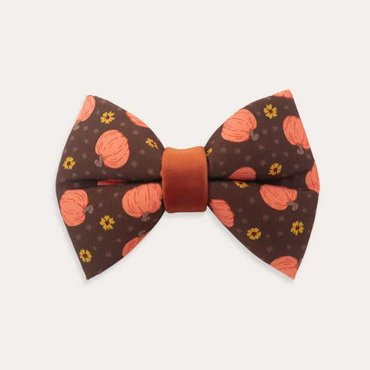 "Spiced Autumn" Puffy Bowtie