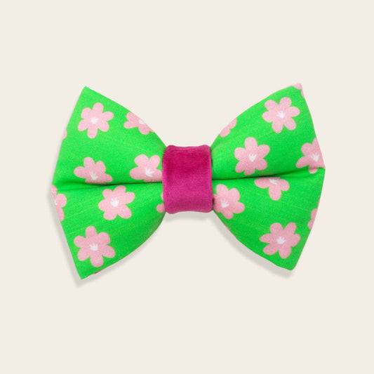 "Cherry Boom!" Puffy Bow Tie