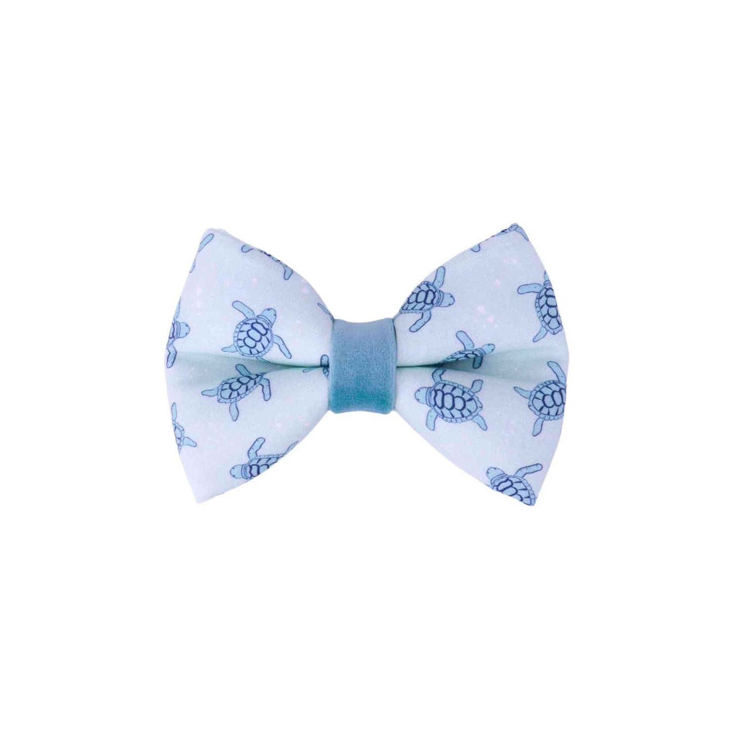 "Snuggle Turtle" Puffy Bowtie