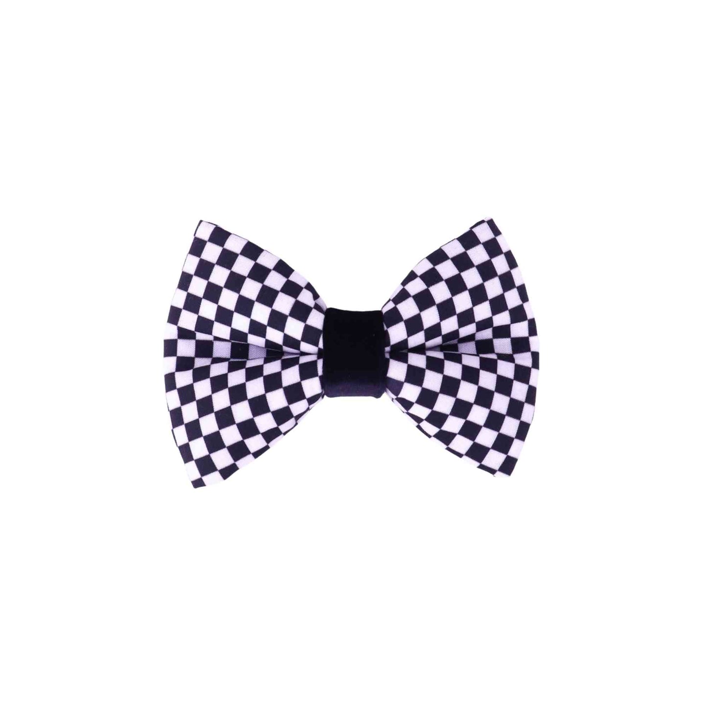 "Checkmate" Puffy Bowtie