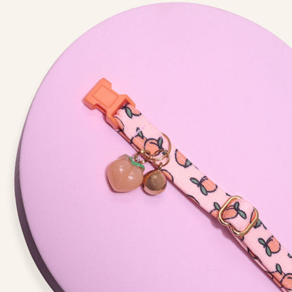 "Just Peachy" Breakaway Cat Collar