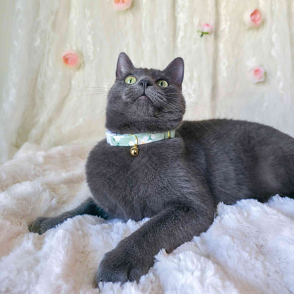"Sage Blossom" Breakaway Cat Collar