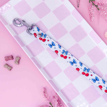 "Cherry Spark" Leash