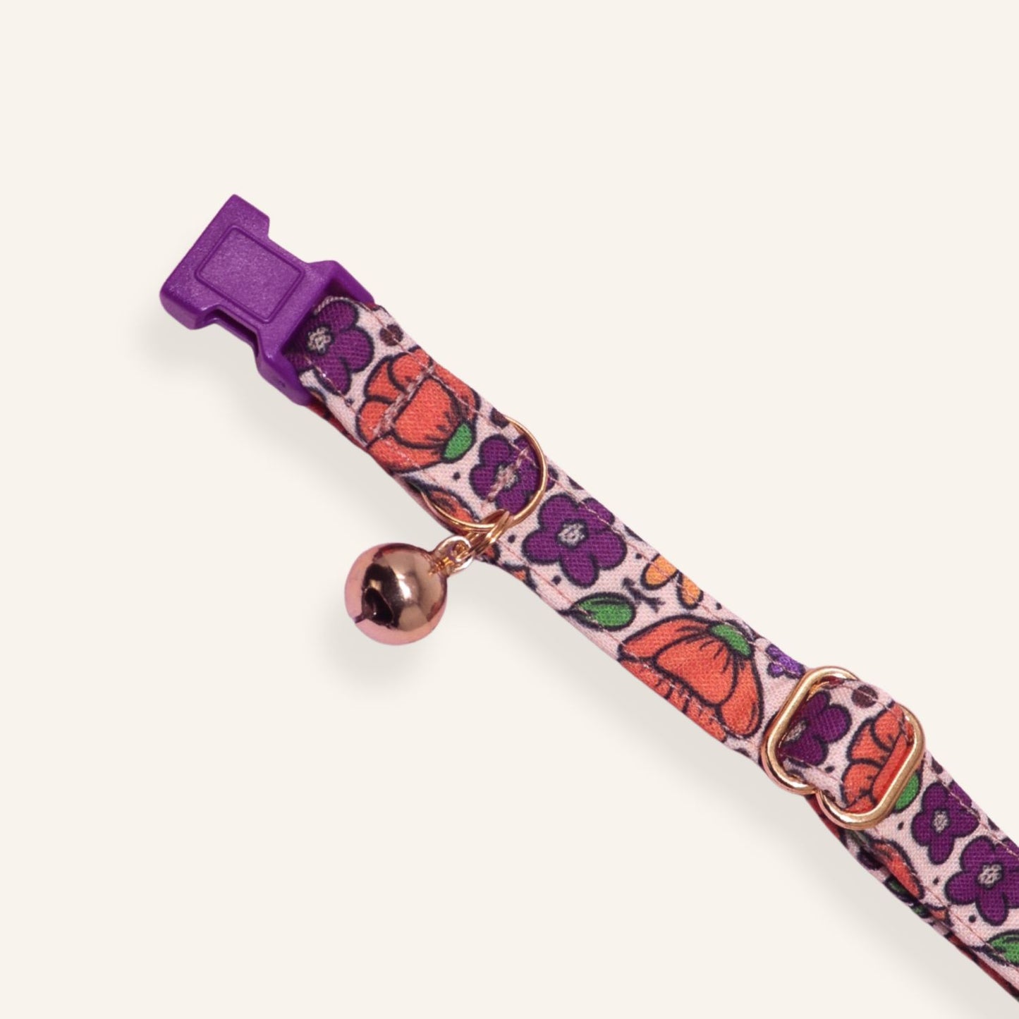 "Golden Poppy" Breakaway Cat Collar