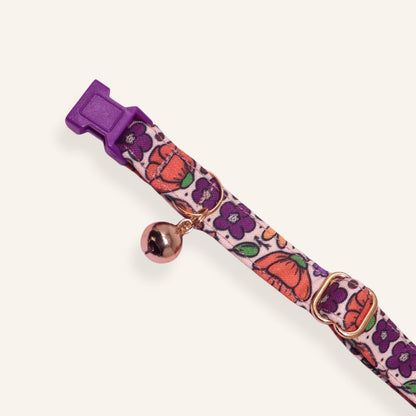 "Golden Poppy" Breakaway Cat Collar