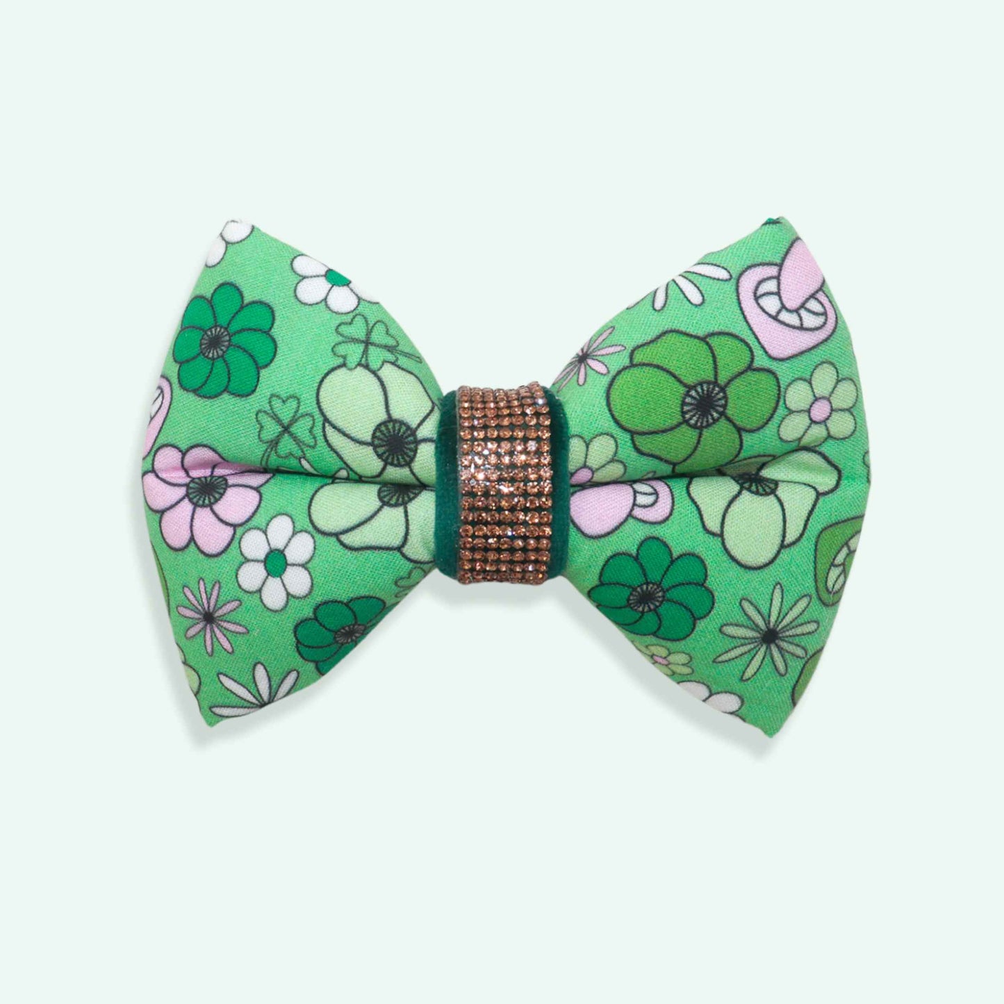 "Irish Spring" Puffy Bowtie
