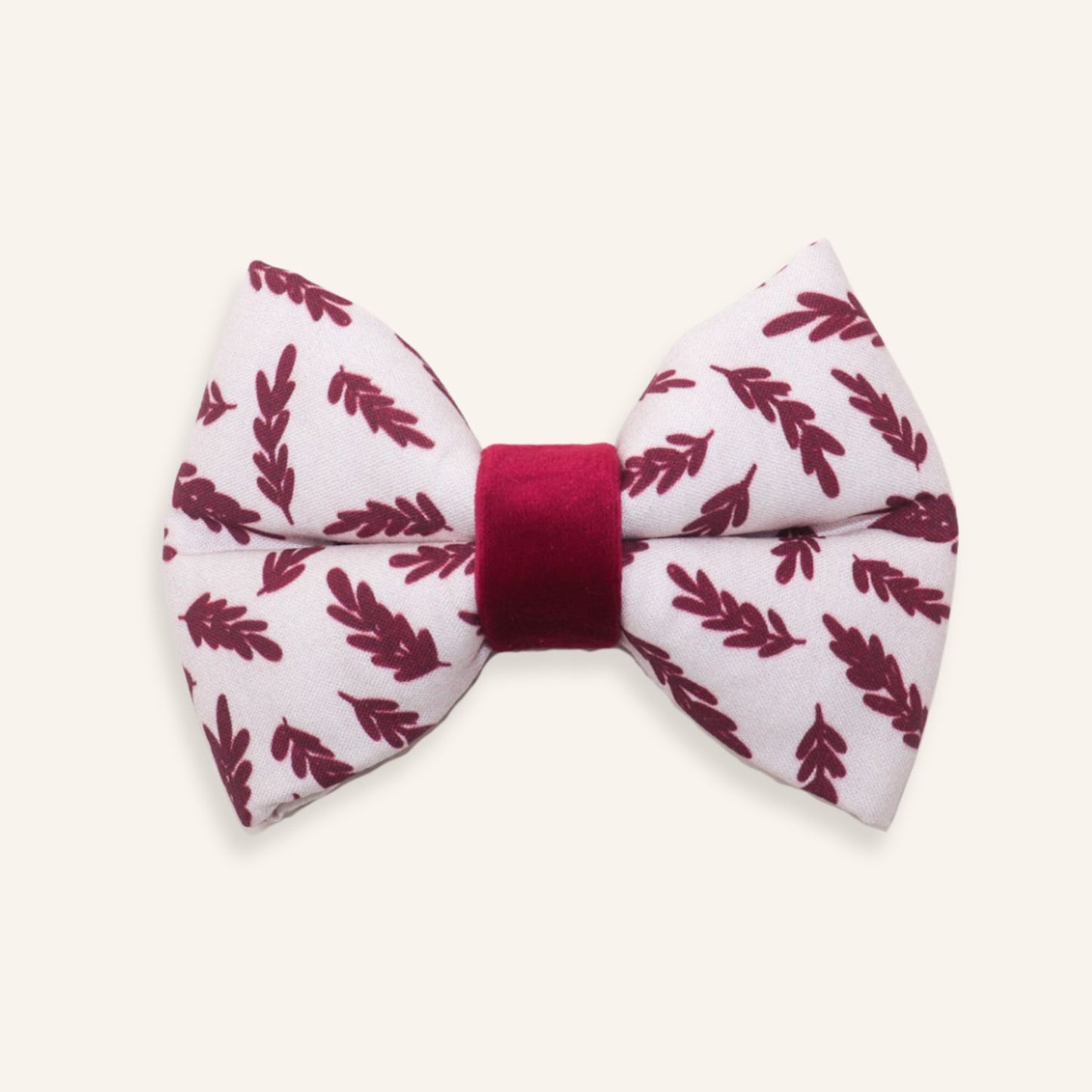 "Merry Sprigs" Puffy Bow tie