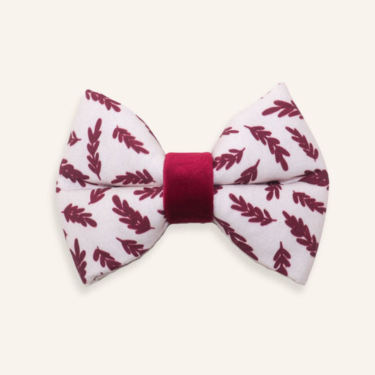 "Merry Sprigs" Puffy Bow tie
