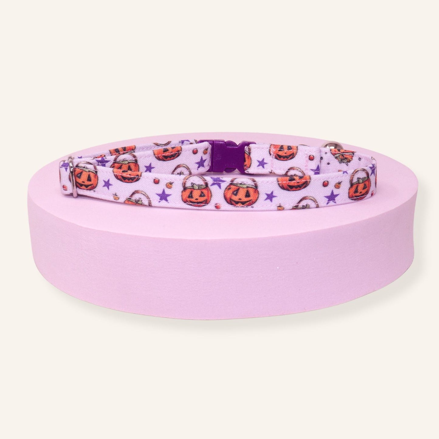 "Moonlit Pumpkin" Breakaway Cat Collar