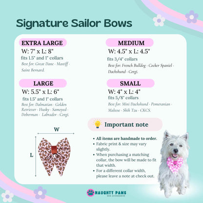 "Buttercup Garden" Sailor Bow