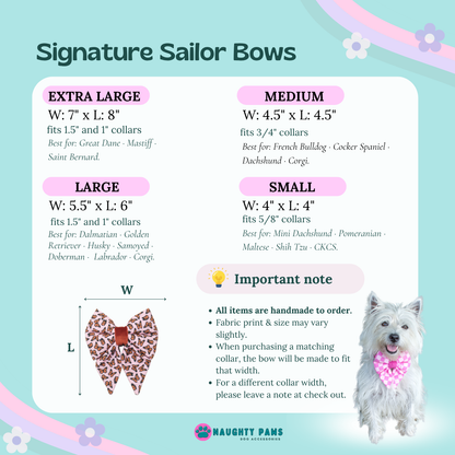 "Bubble Bath" Sailor Bow