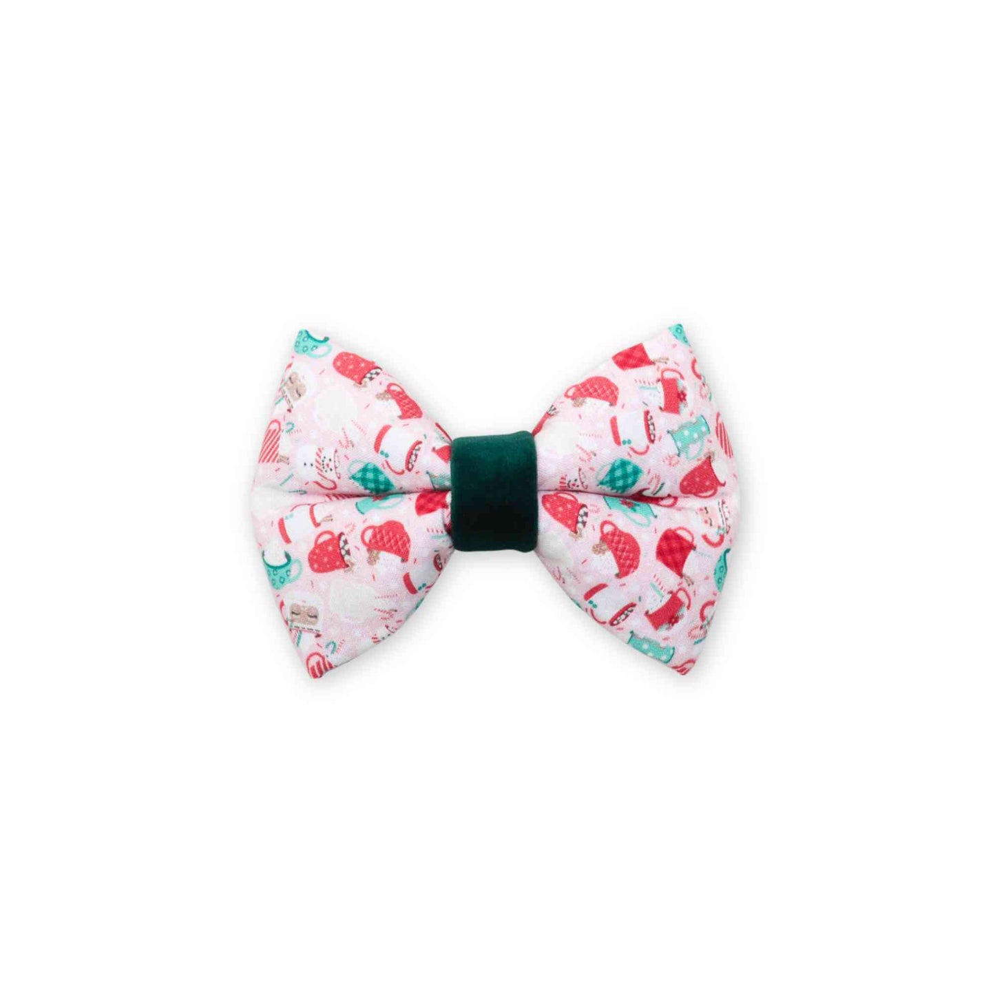 "Noël Mug" Puffy Bowtie