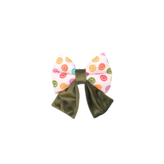 "Good Vibes Only" Sailor Bow
