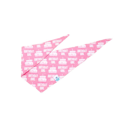 "Birthday Girl" Reversible Bandana