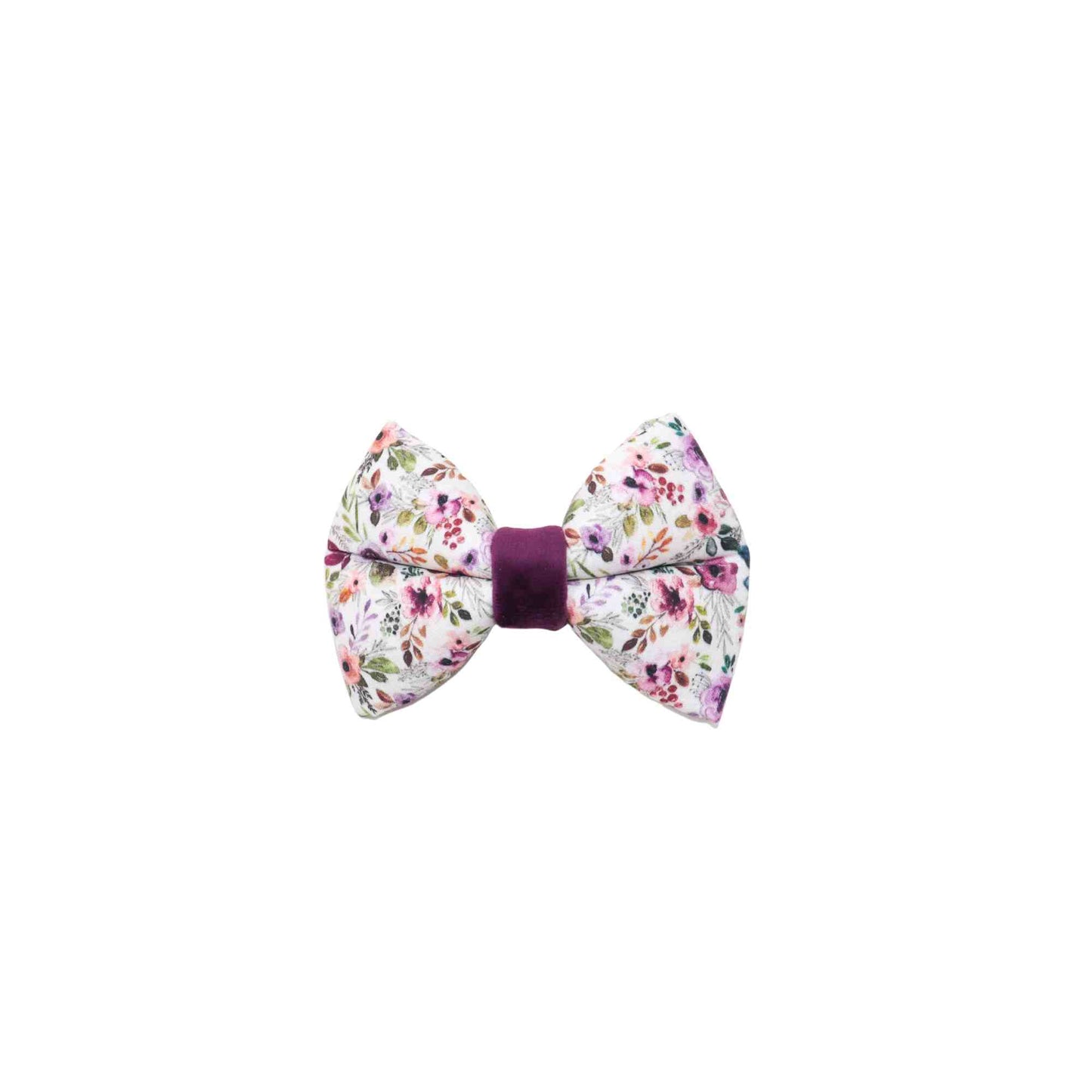 "Mulberry" Puffy Bow Tie