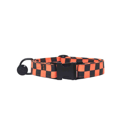 "Pumpkin Check" Collar