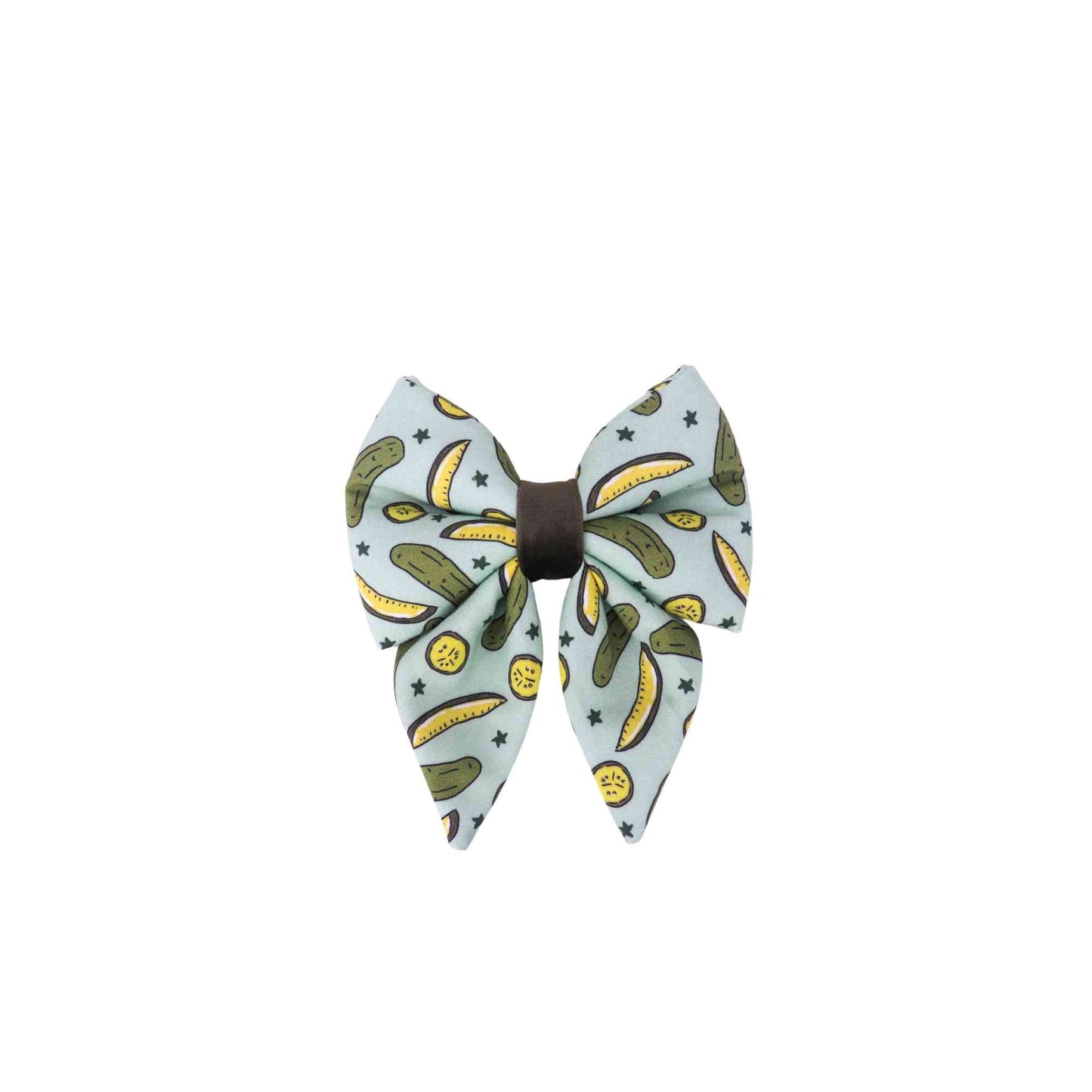 "Minty Pickle" Sailor Bow