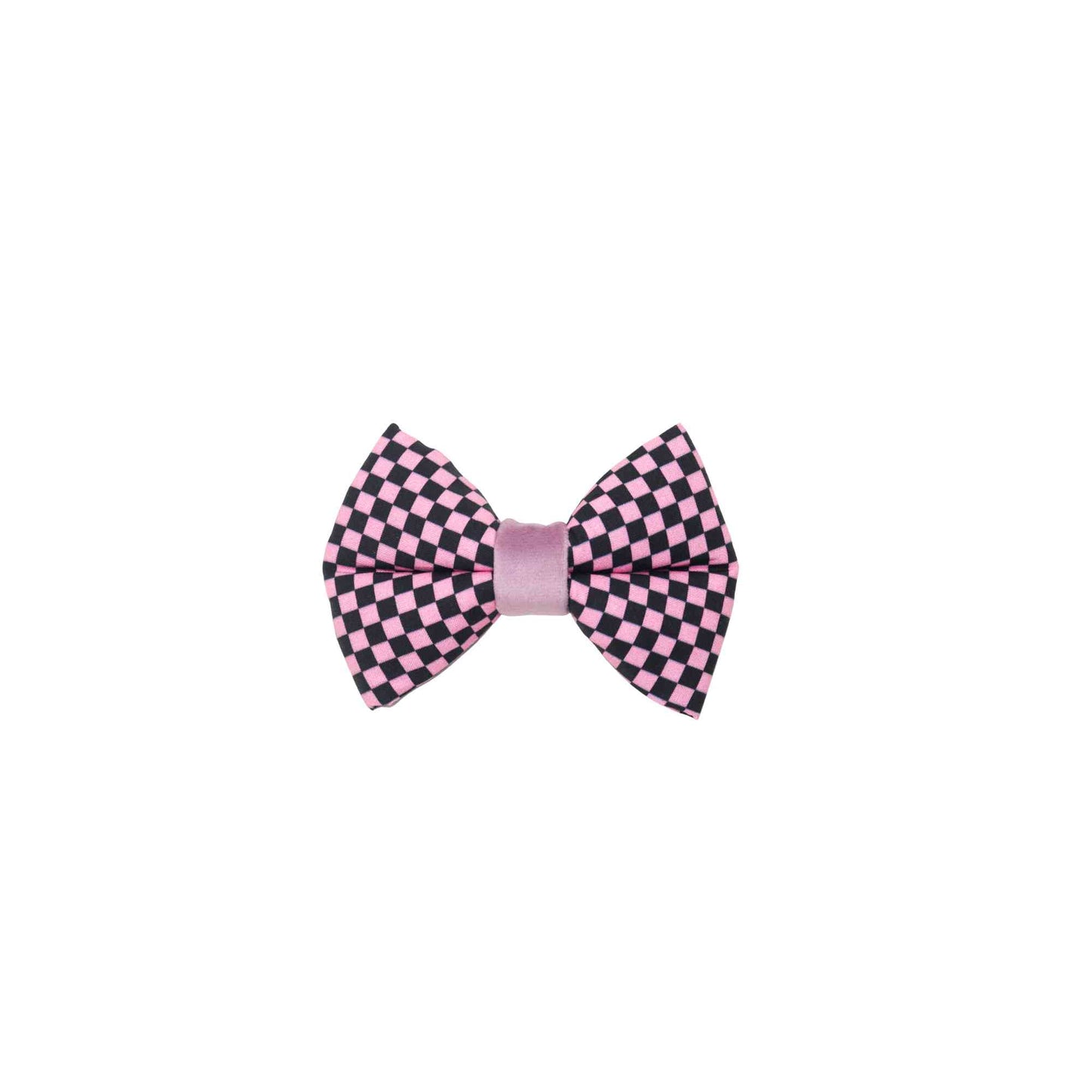 "Pink Robin" Puffy Bow Tie