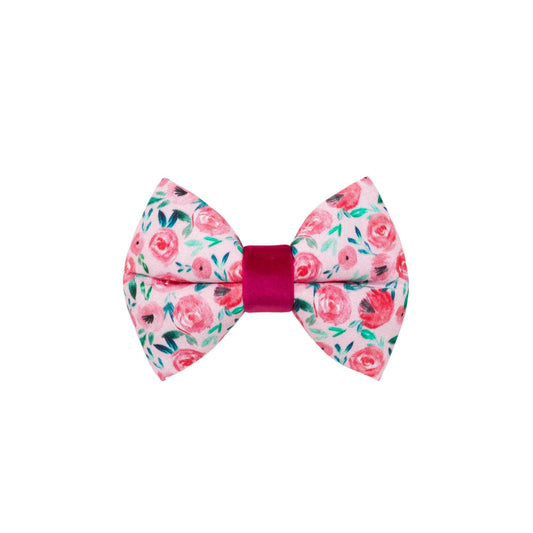 "Everlasting Rose" Puffy Bow Tie