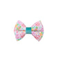 "Rosy Rendezvous " Puffy Bow Tie