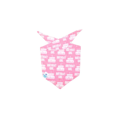 "Birthday Girl" Reversible Bandana