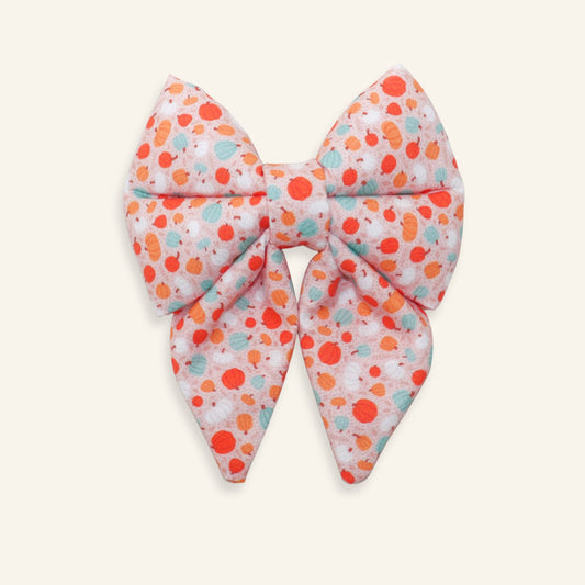 "Pumpkin Spice" Sailor Bow