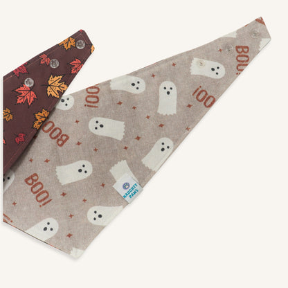 "Falling Leaves" Reversible Bandana