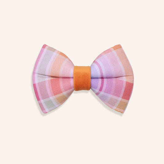 "Summer Sunset" Puffy Bowtie