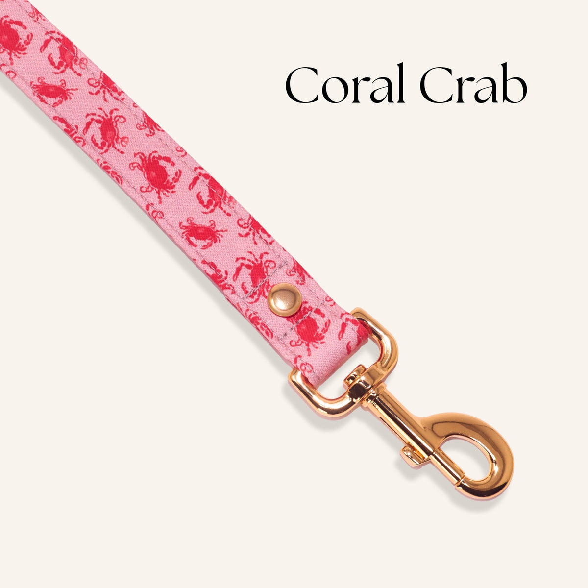 "Coral Crab" Leash