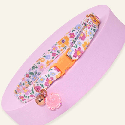 "Buttercup Garden" Breakaway Cat Collar