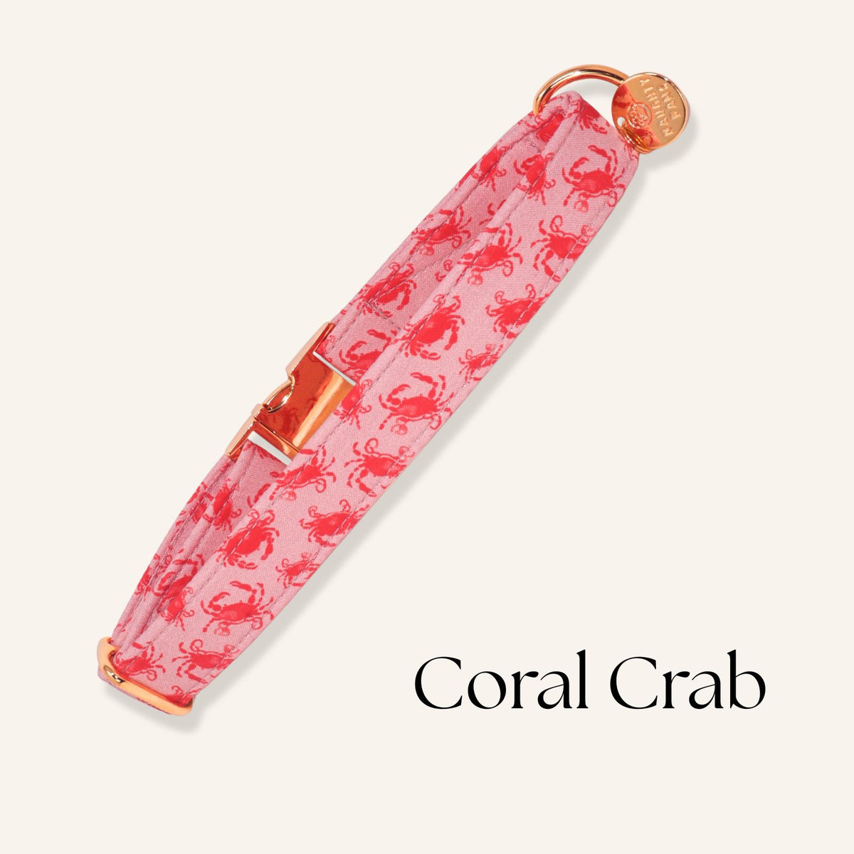 "Coral Crab" Collar
