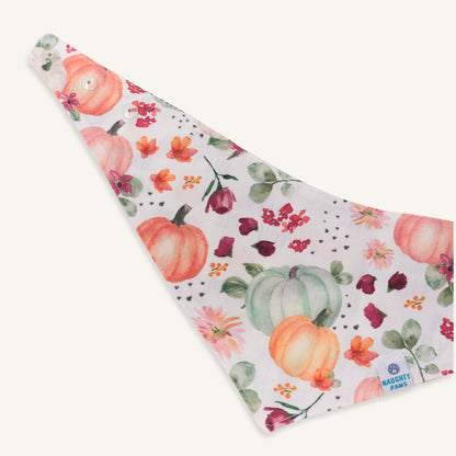 "Happy Fall" Reversible Bandana