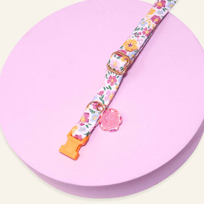 "Buttercup Garden" Breakaway Cat Collar