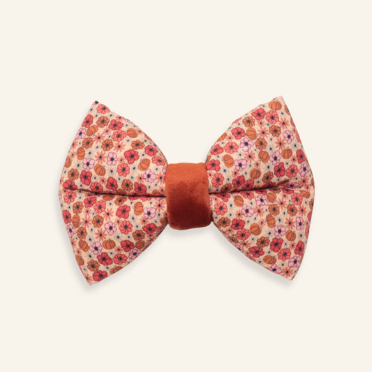 "Autumn Whimsy" Puffy Bow Tie