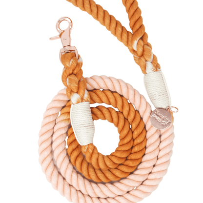 "Caramel" Rope Leash