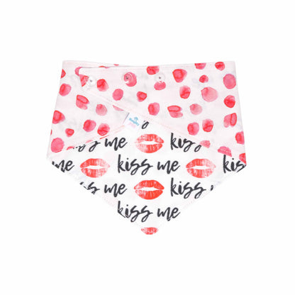 "Kiss me!" Reversible Bandana