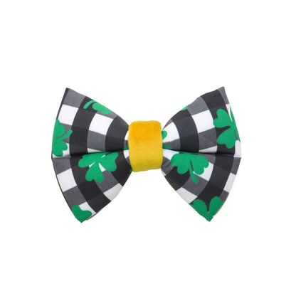 "Let's get Sham-rocked!" Bow tie