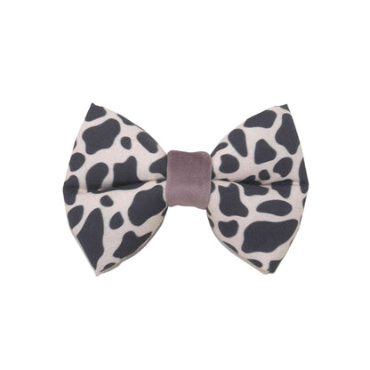 puppy dog bow tie, cow print pet bows